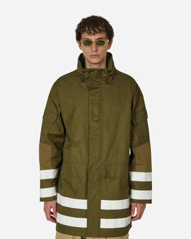 Comme Des Garçons Homme Men'S Coat Khaki Coats and Jackets Coats HM-C005-051 2