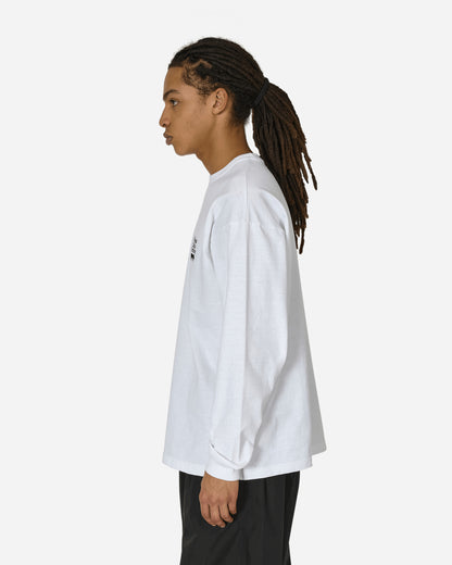 WTAPS Dt Cut & Sewn White T-Shirts Longsleeve 241ATDT-CSM15 WHT
