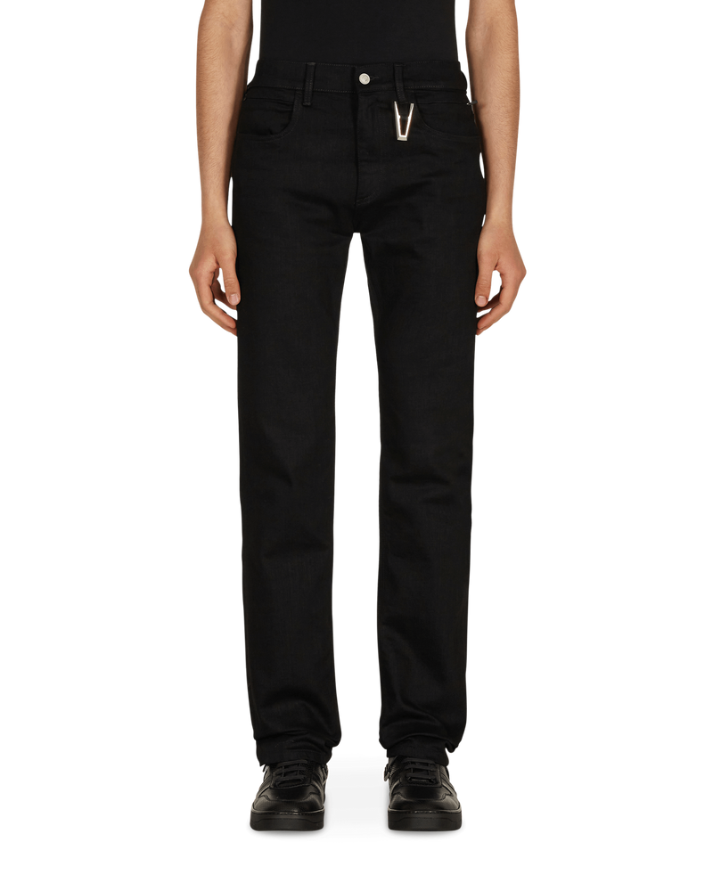 1017 Alyx 9SM True Black 6 Pocket With A Ring Black Pants Trousers AAMPA0212FA02 BLK0001