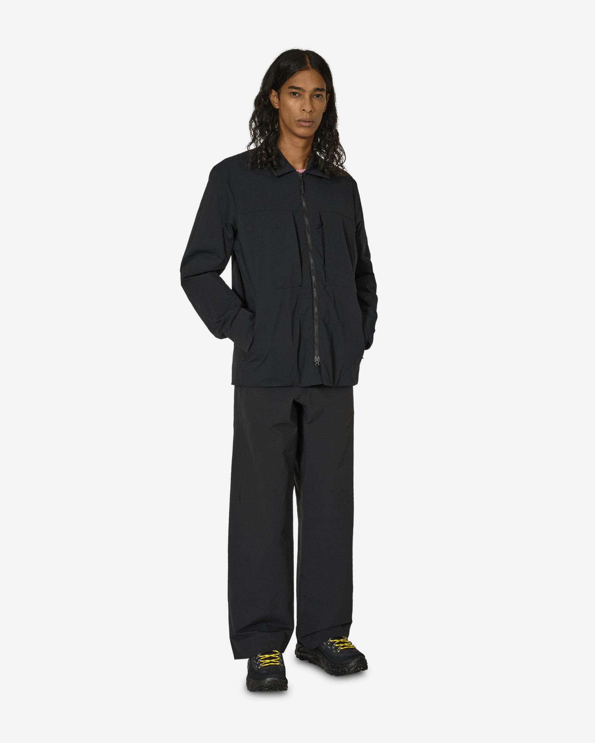 Arc'teryx Veilance Mionn Insulated Overshirt M Black Coats and Jackets Jackets X000009117 BLACK