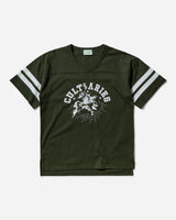 Aries Cult of Varsity SS Tee Forest Green T-Shirts Shortsleeve AR6003302 FRSTGRN