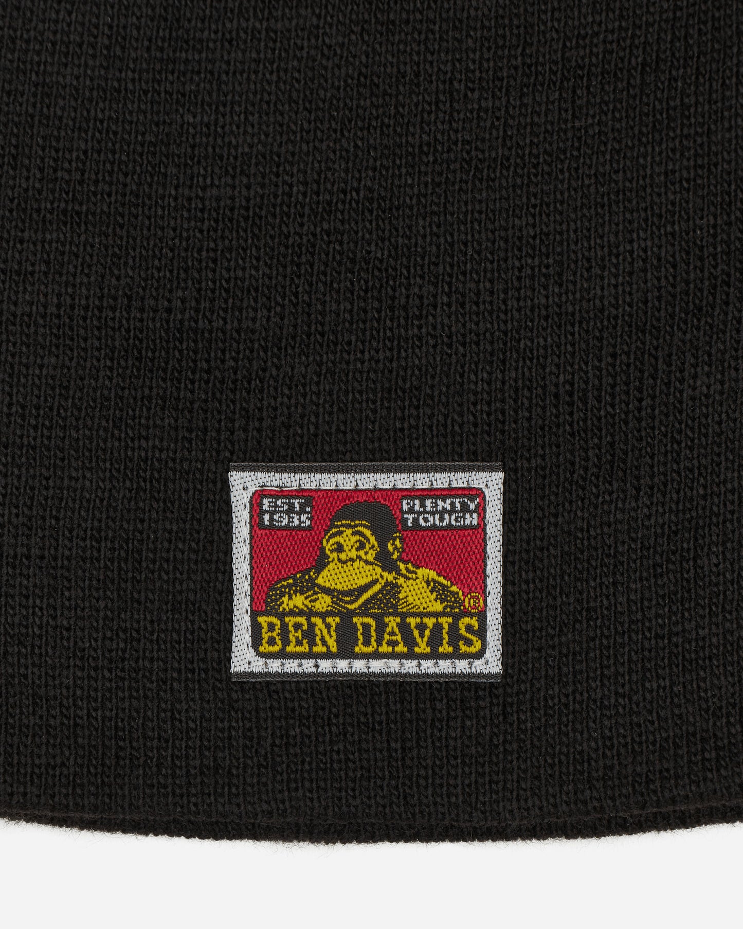 Ben Davis Skully Cap W Logo Black Hats Beanies BEN9293 001