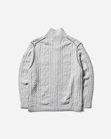 C.P. Company Knitwear Cardigan In Double Face Cotton Chenille Gauze White Knitwears Cardigans 17CMKN191A110190G 103