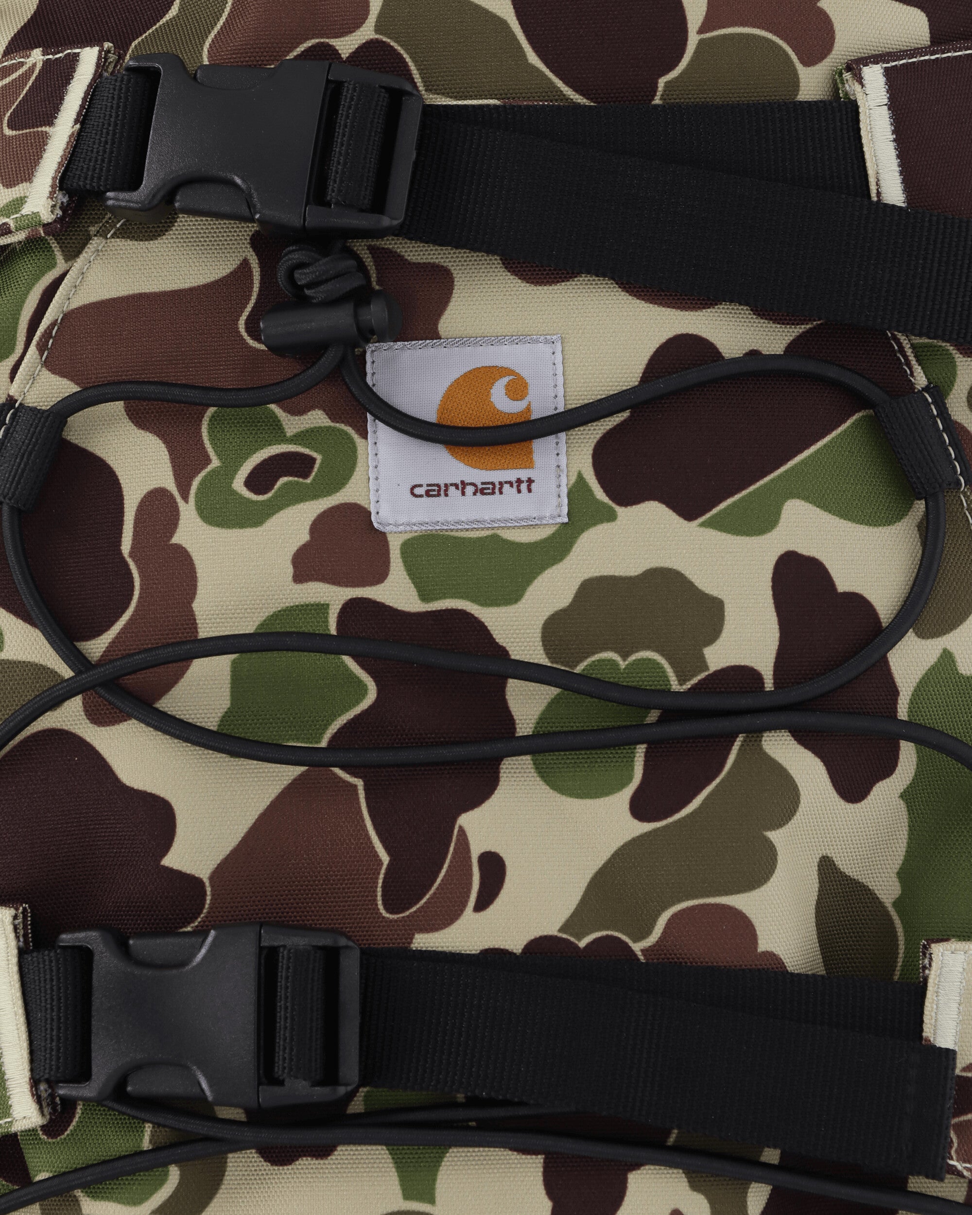 Carhartt WIP Kickflip Backpack Camo Duck Green Bags and Backpacks Backpacks I031468 2EQXX