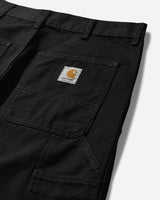 Carhartt WIP Double Knee Pant Black Rinsed Pants Casual I031501W 890232