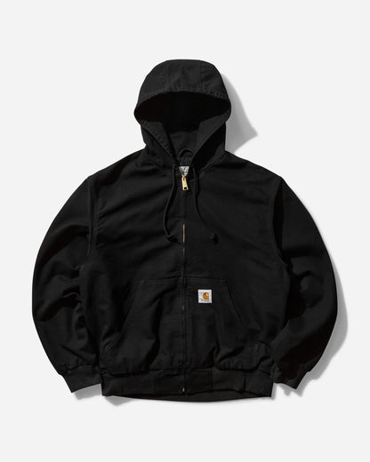 Carhartt WIP Og Active Jacket Black Rinsed Coats and Jackets Jackets I034311 8902