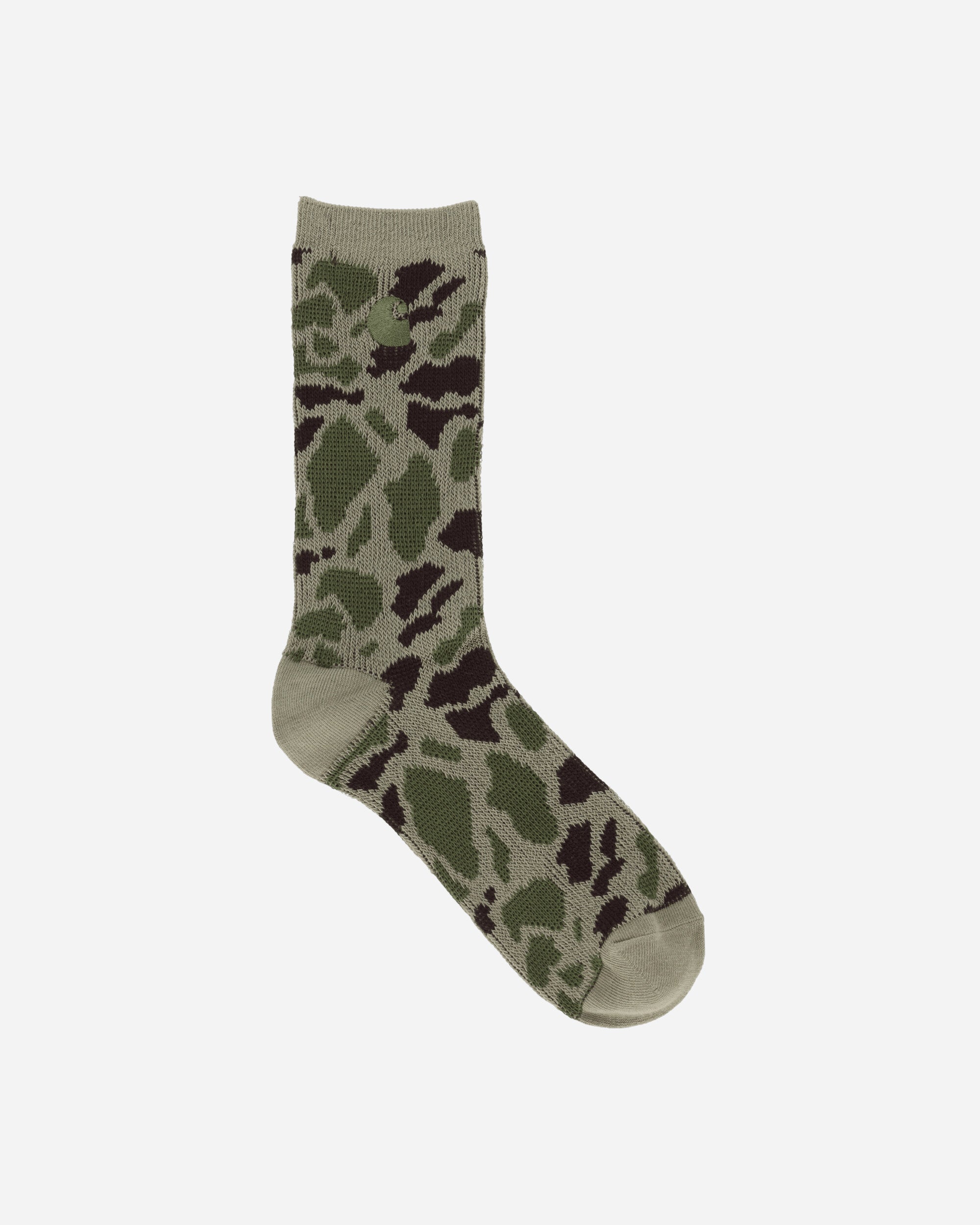 Carhartt WIP Camo Socks Green Underwear Socks I033881 2GVXX