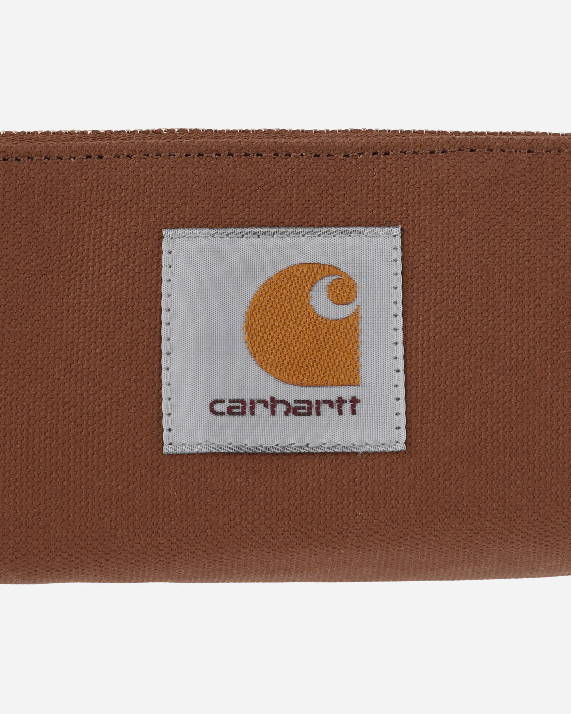 Carhartt WIP Canvas Pencil Case Hamilton Brown Home Decor Stationary and Desk Accessories I034140 HZXX