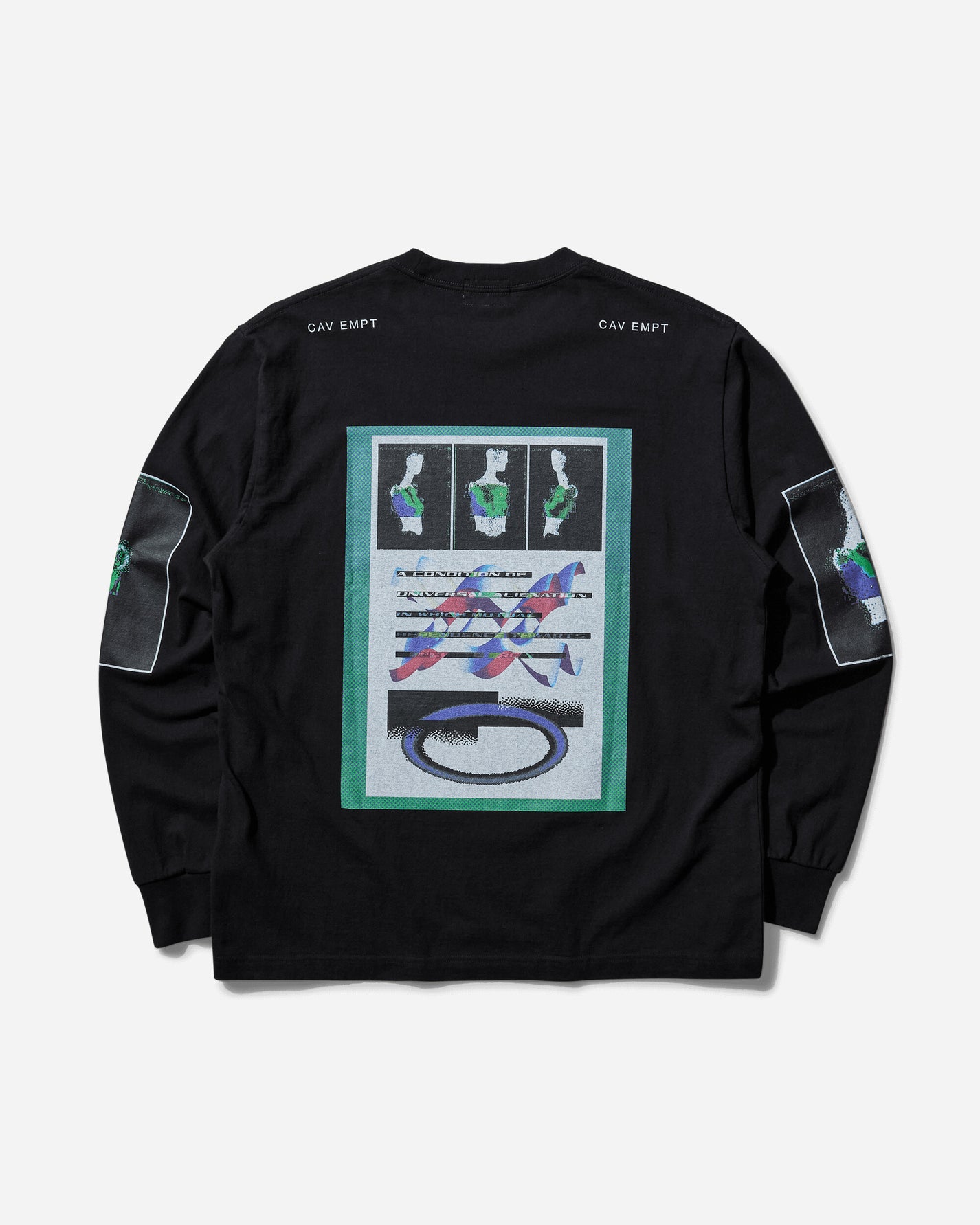 Cav Empt Torshin Seq Long Sleeve T Black T-Shirts Longsleeve CES26LT01 001