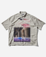 Cav Empt Md Claimant Big Shirt Beige Shirts Shortsleeve Shirt CES26SH10 001