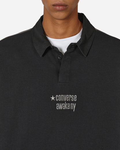 Converse Awake Awake Rugby Converse Black T-Shirts Shortsleeve 10026480-A01