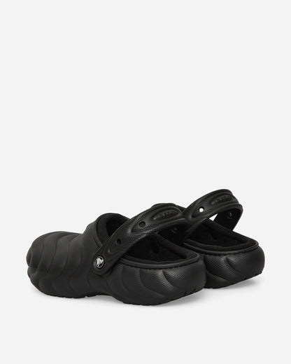 Crocs Classic Lined Overpuff Clog Black Sandals and Slides Sandals and Mules CR.210059 BLK