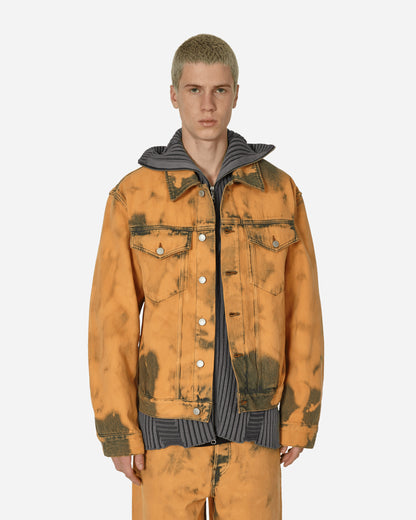 Dries Van Noten Vuskin Jacket Light Rust Coats and Jackets Denim Jackets 241-020503-8449 700