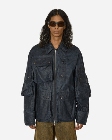 Dries Van Noten Vilburn Jacket Navy Coats and Jackets Jackets 020501-9181 509