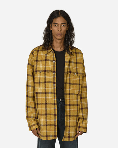 Dries Van Noten Calendo Shirt Yellow Shirts Longsleeve Shirt 020719-9292 202