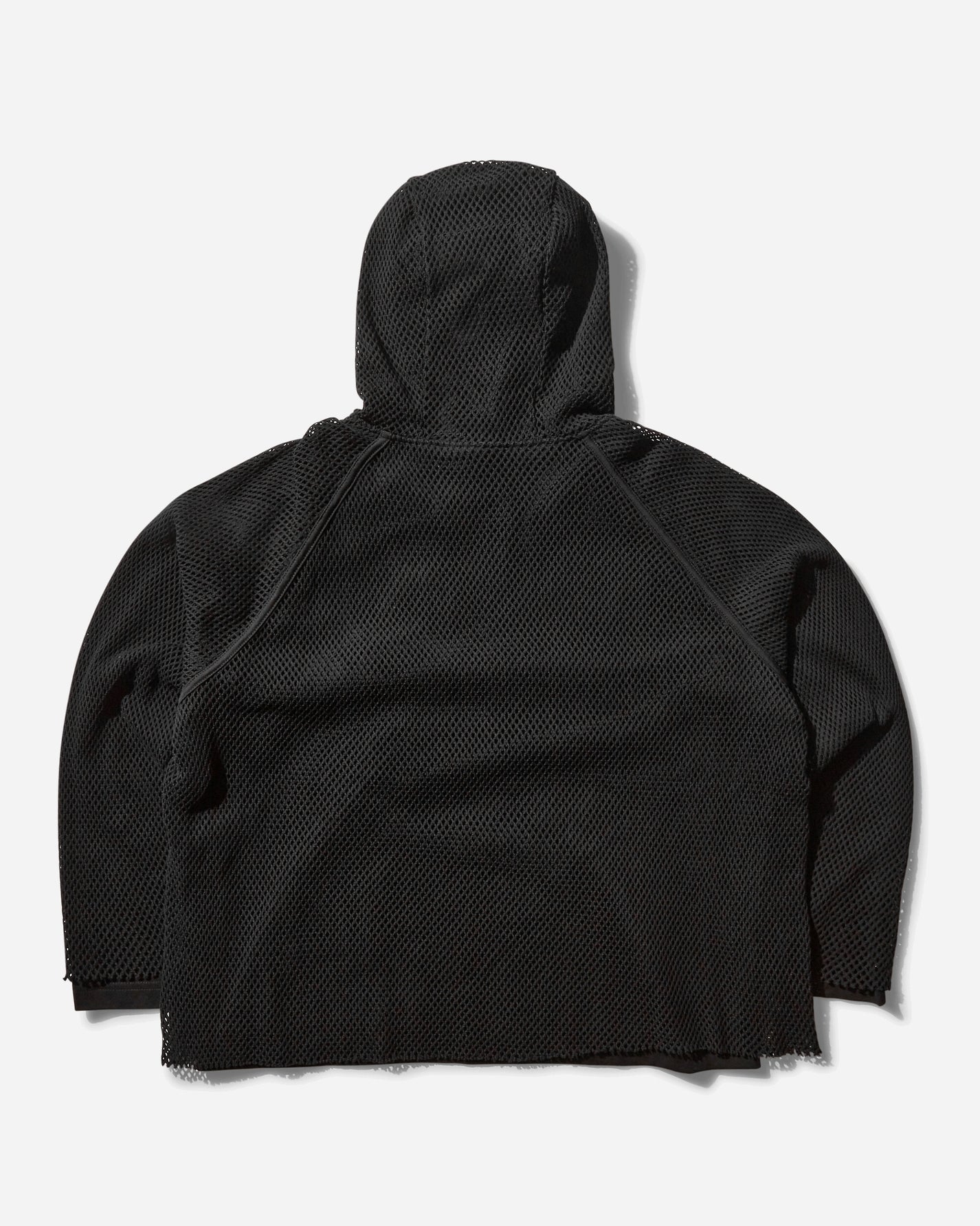 Haydenshapes Mesh Hoodie Black Sweatshirts Hoodies HSSS245005 1