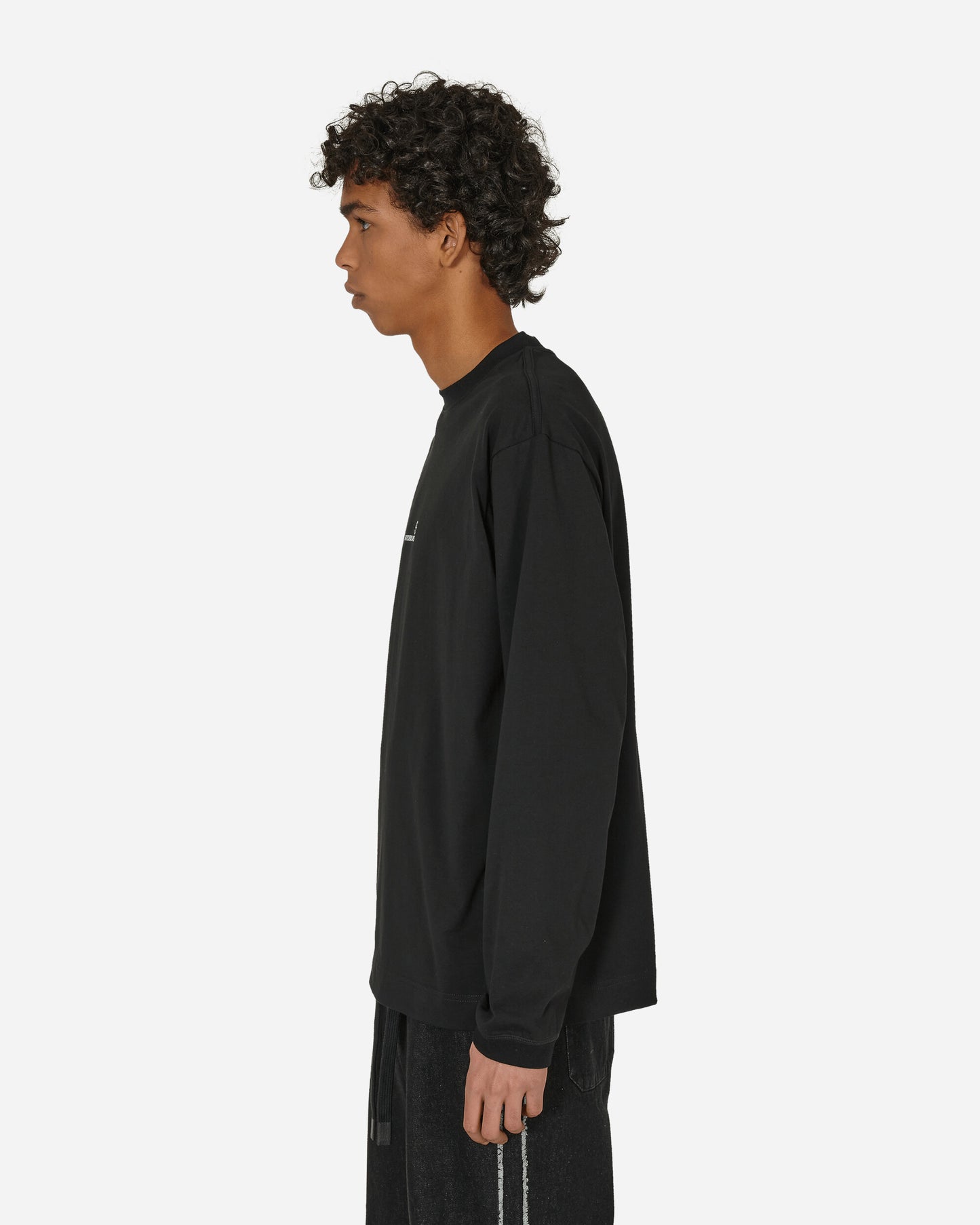 Haydenshapes Basic Ls Tee Black T-Shirts Shortsleeve HS23SN1002 011