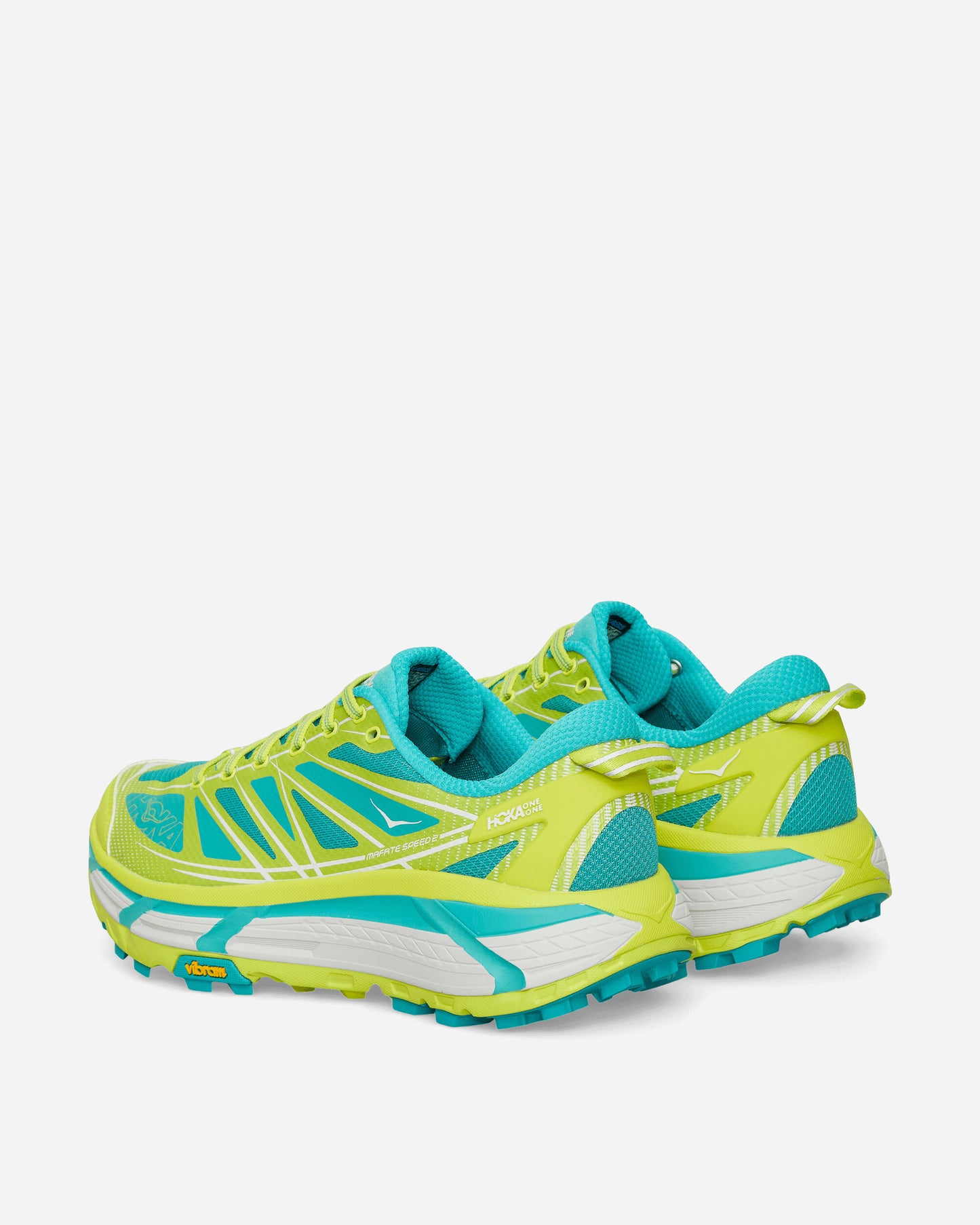 Hoka One One U Mafate Speed 2 Hoka Citrus/Electric Acua Sneakers Low 1126851-HCT