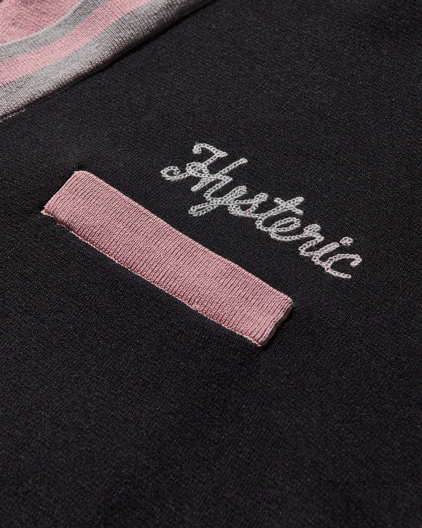 Hysteric Glamour Hysteric Black X Pink Knitwears Sweaters NS08 C1