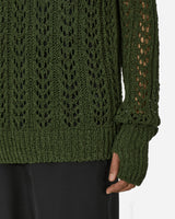 _J.L-A.L_ Redos Knitted Jumper Dark Green Knitwears Sweaters JBMW046YA02 BLK0006