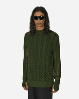 _J.L-A.L_ Redos Knitted Jumper Dark Green Knitwears Sweaters JBMW046YA02 BLK0006