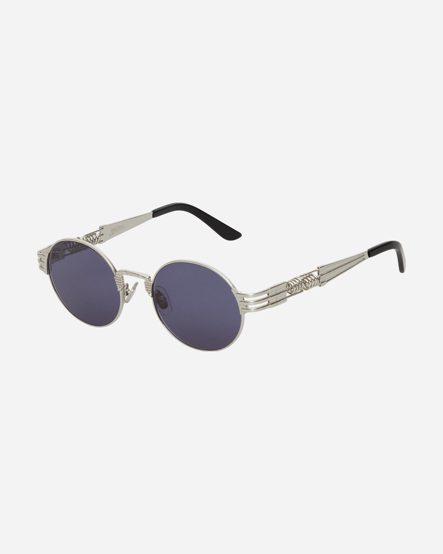 Jean Paul Gaultier Wmns Lunette Double Ressort Silver Eyewear Sunglasses LU004-X024 91