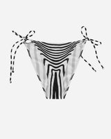 Jean Paul Gaultier Wmns Bikini Set White/Black Swimwear Bikinis 25-33-F-BS023-J572 0100