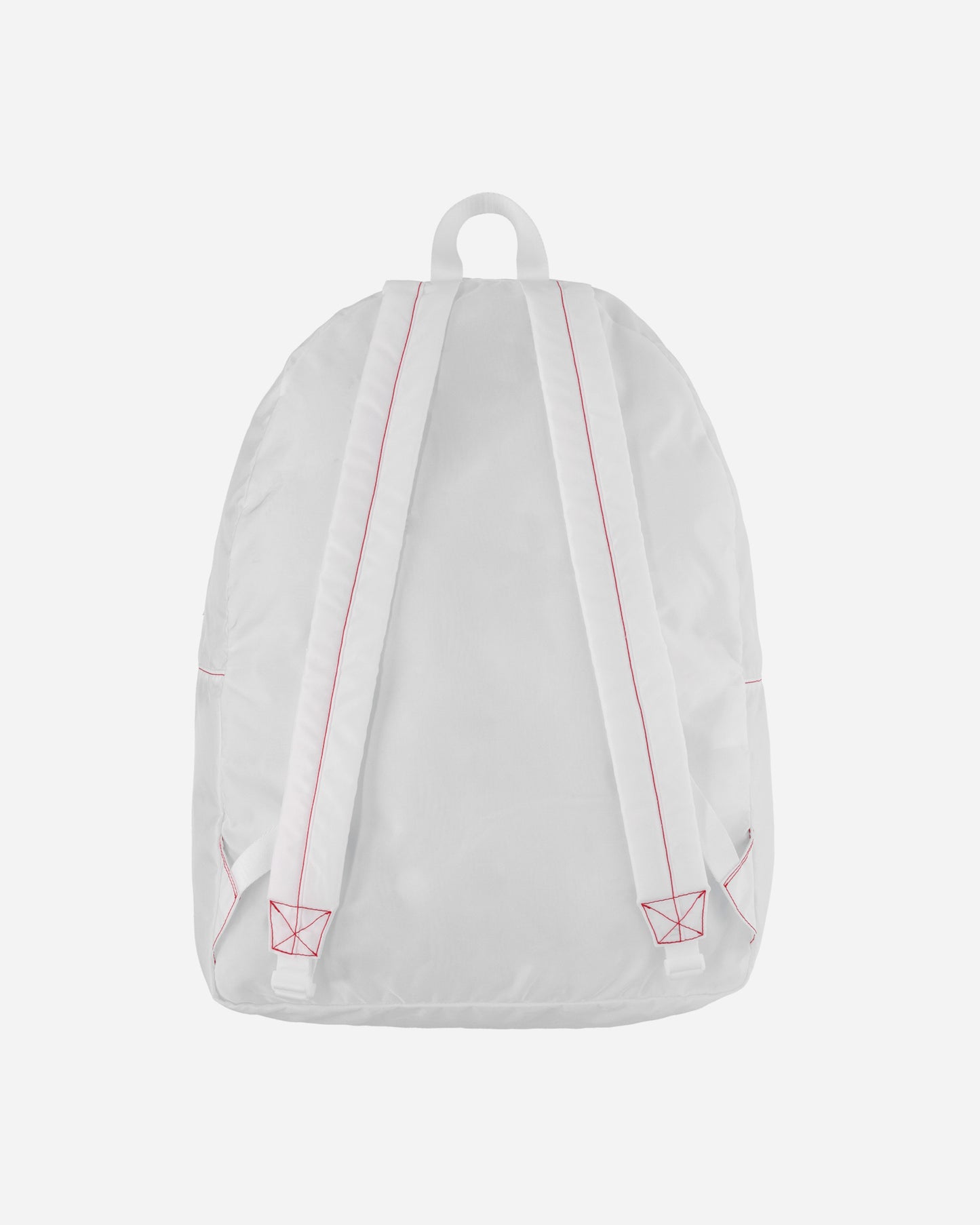 Kanghyuk Airbag Embossed Backpack White/Red Stitch  Bags and Backpacks Backpacks RMA22SSAC01 002