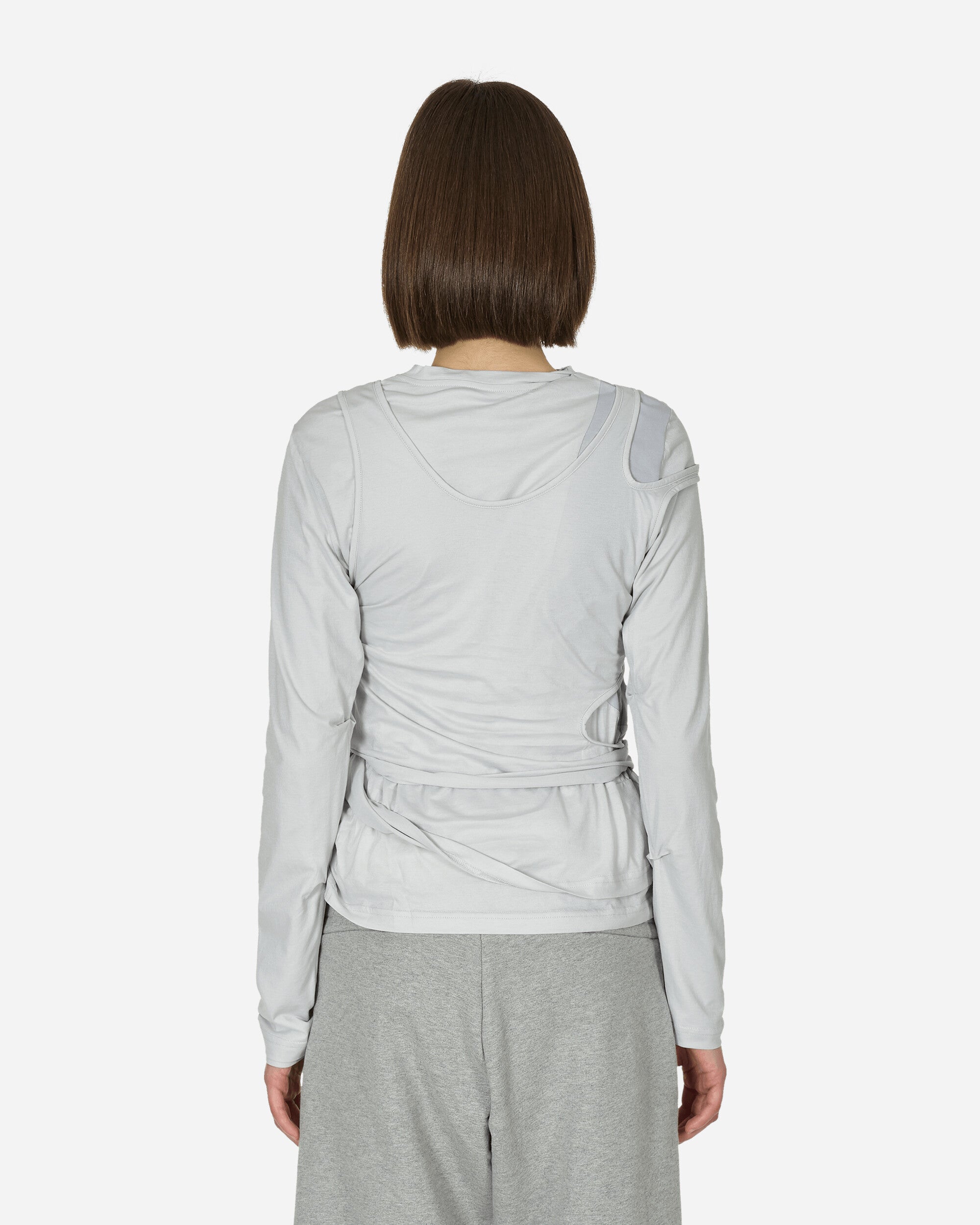 Mainline:RUS/Fr.CA/DE Wmns Julien Light Grey T-Shirts Longsleeve SS24JULIEN 001