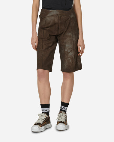 Mainline:RUS/Fr.CA/DE Wmns Nycola Shorts Brown Shorts Short SS24NYCOLASHORTSW 001