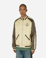 Moncler Genius Gosper Souvenir Jacket X Palm Angels Beige Coats and Jackets Bomber Jackets 1A00005M3376 P29