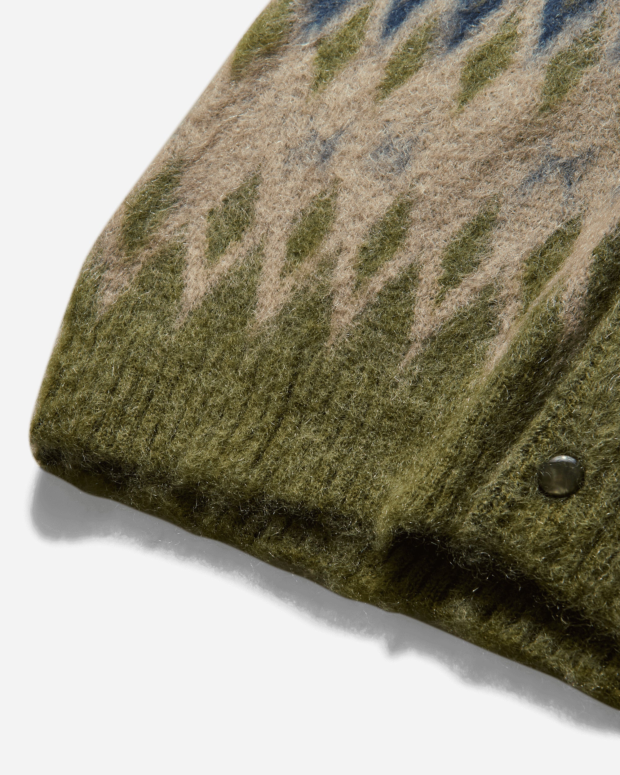 Needles Mohair Cardigan - Diamond Olive Knitwears Cardigans PU310 OLIVE