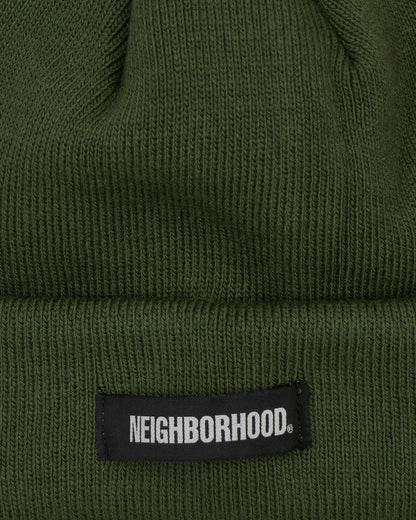 Neighborhood Beanie Mini Green Hats Beanies 241YGNH-HT02 GR