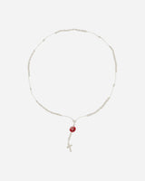 Neighborhood Cord Cross Necklace White Jewellery Necklaces 241MYNH-AC02 WH