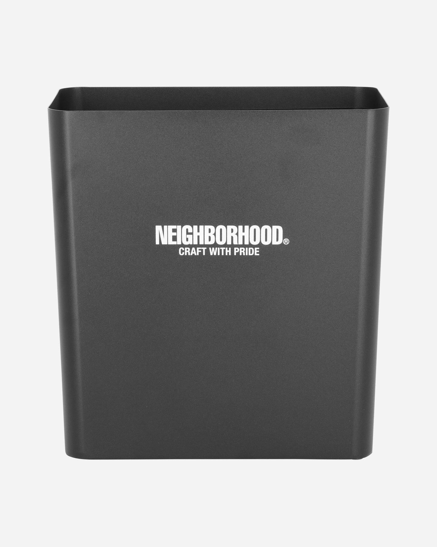 Neighborhood Logo Trash Can Black Home Decor Pots and Vases 242YJNH-AC02 BK