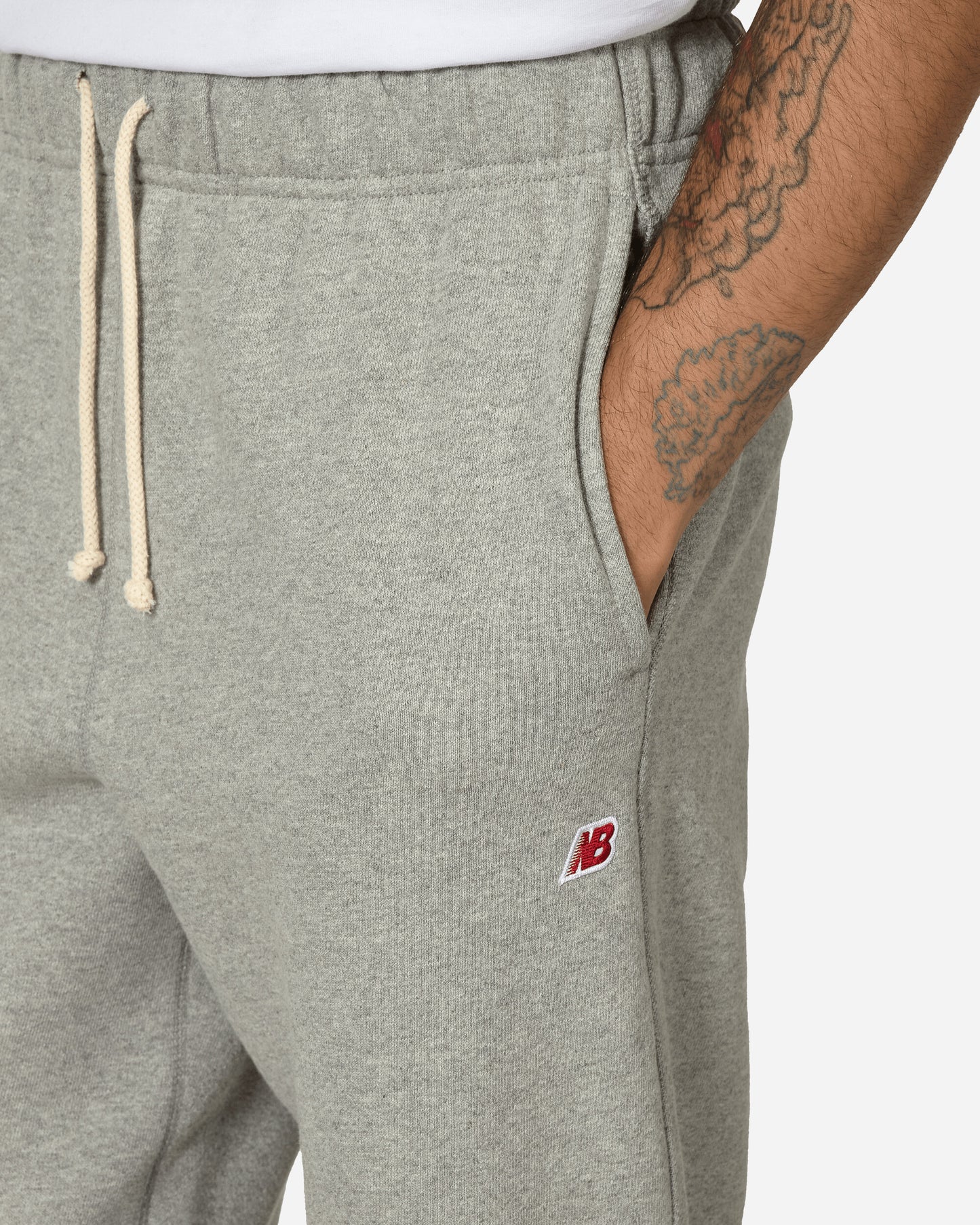 New Balance Made Sweatpant Grey Pants Sweatpants MP21547AG