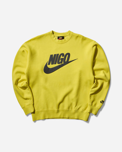 Nike M Nrg Nigo Crew Flc Speed Yellow/Black T-Shirts Longsleeve FV5941-735