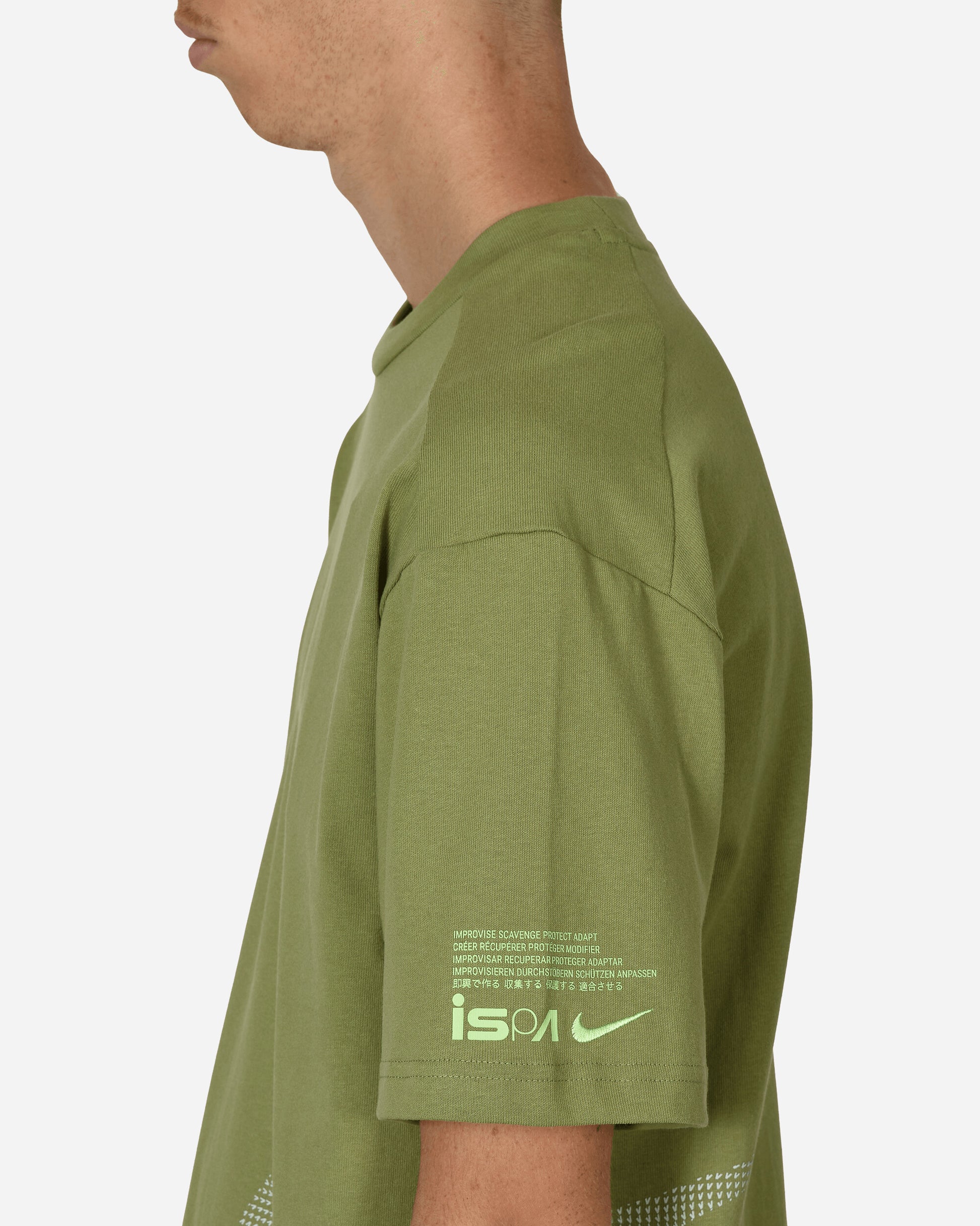 Nike U Nrg Ispa Ssnl Ss Tee Alligator/Ghost Green T-Shirts Shortsleeve FD7856-334