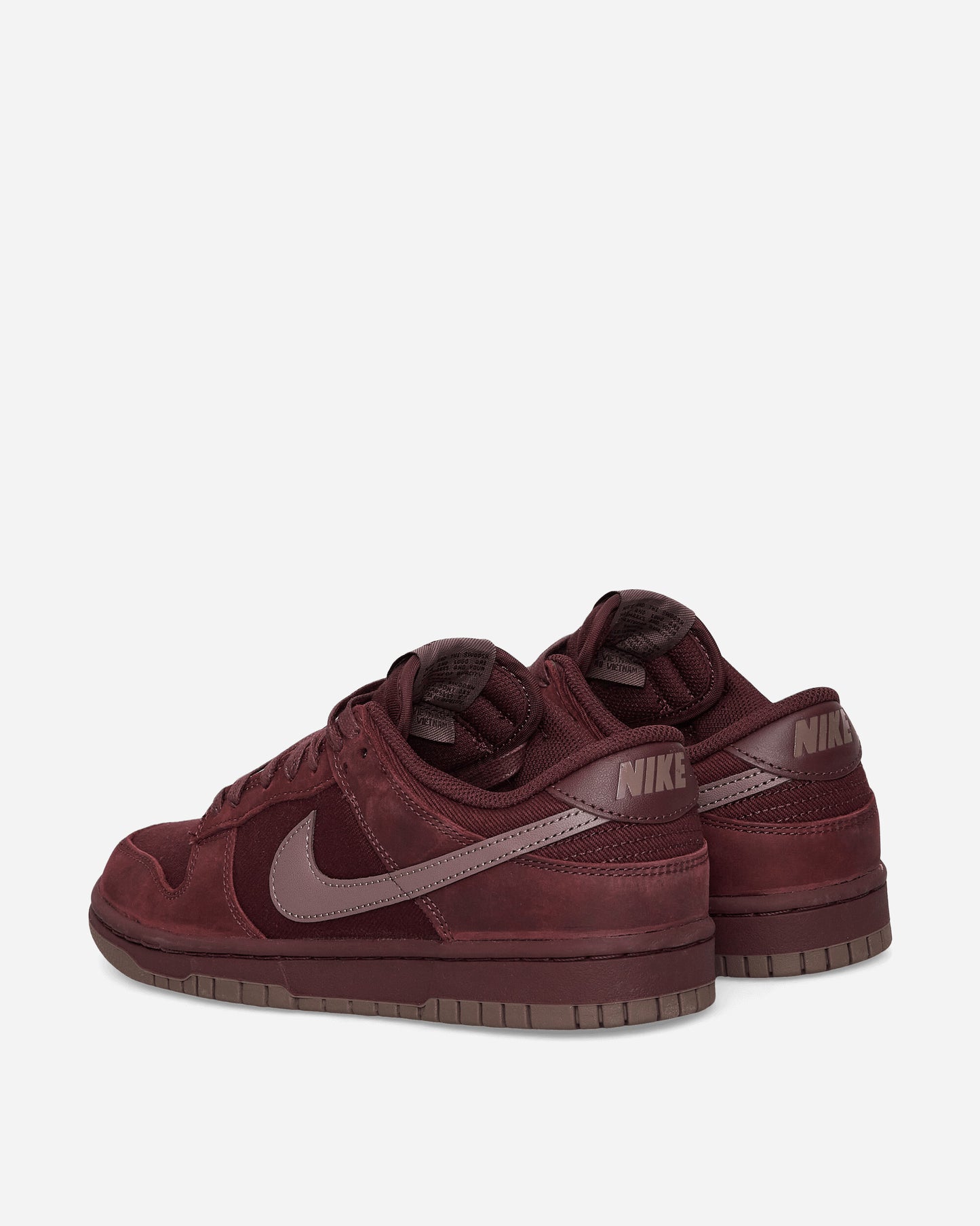 Nike Nike Dunk Low Retro Prm Burgundy Crush/Plum Eclipse Sneakers Low FB8895-600