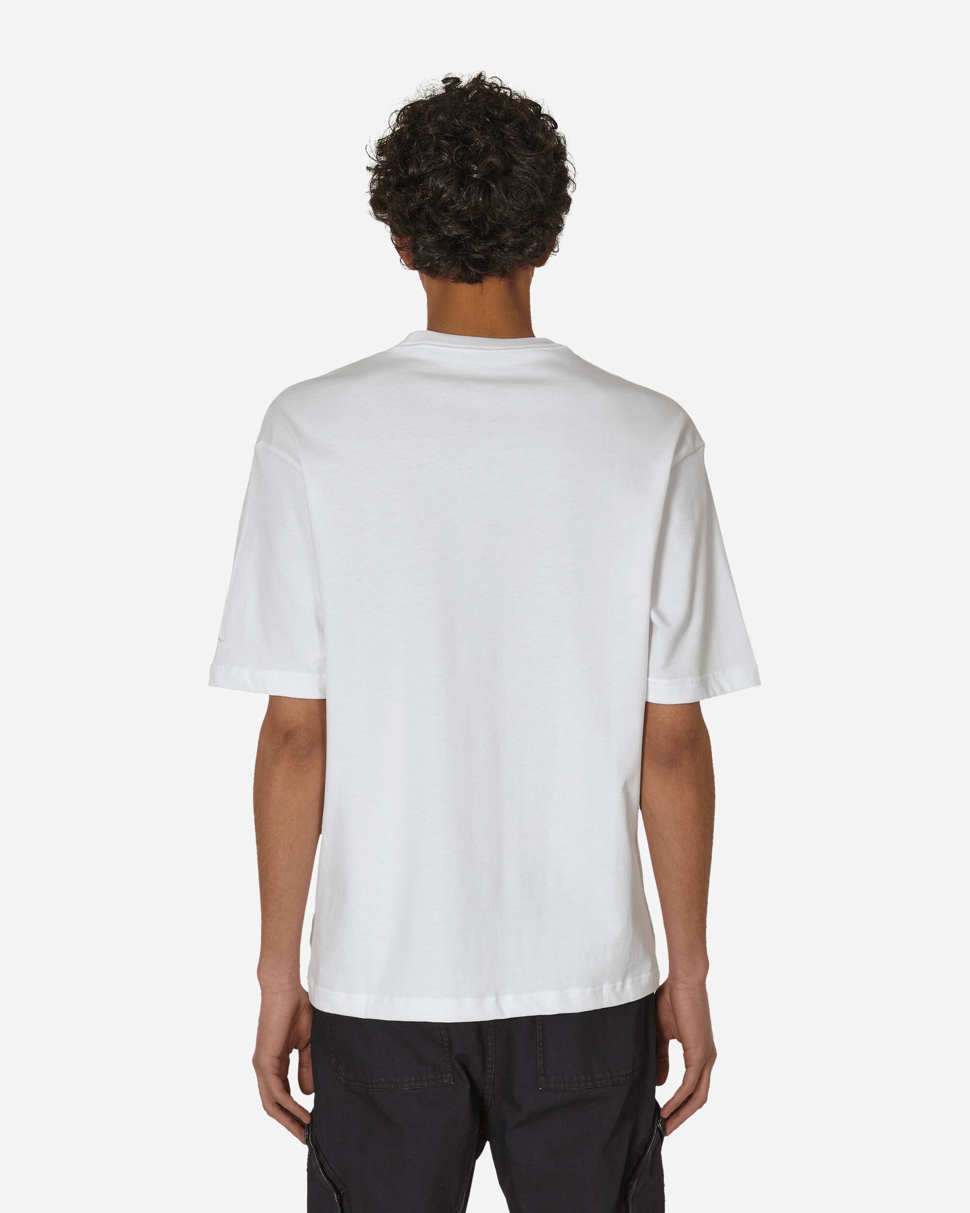 Nike Jordan M J Brand Snkr Ptch Ss Crew White T-Shirts Shortsleeve FN5982-100