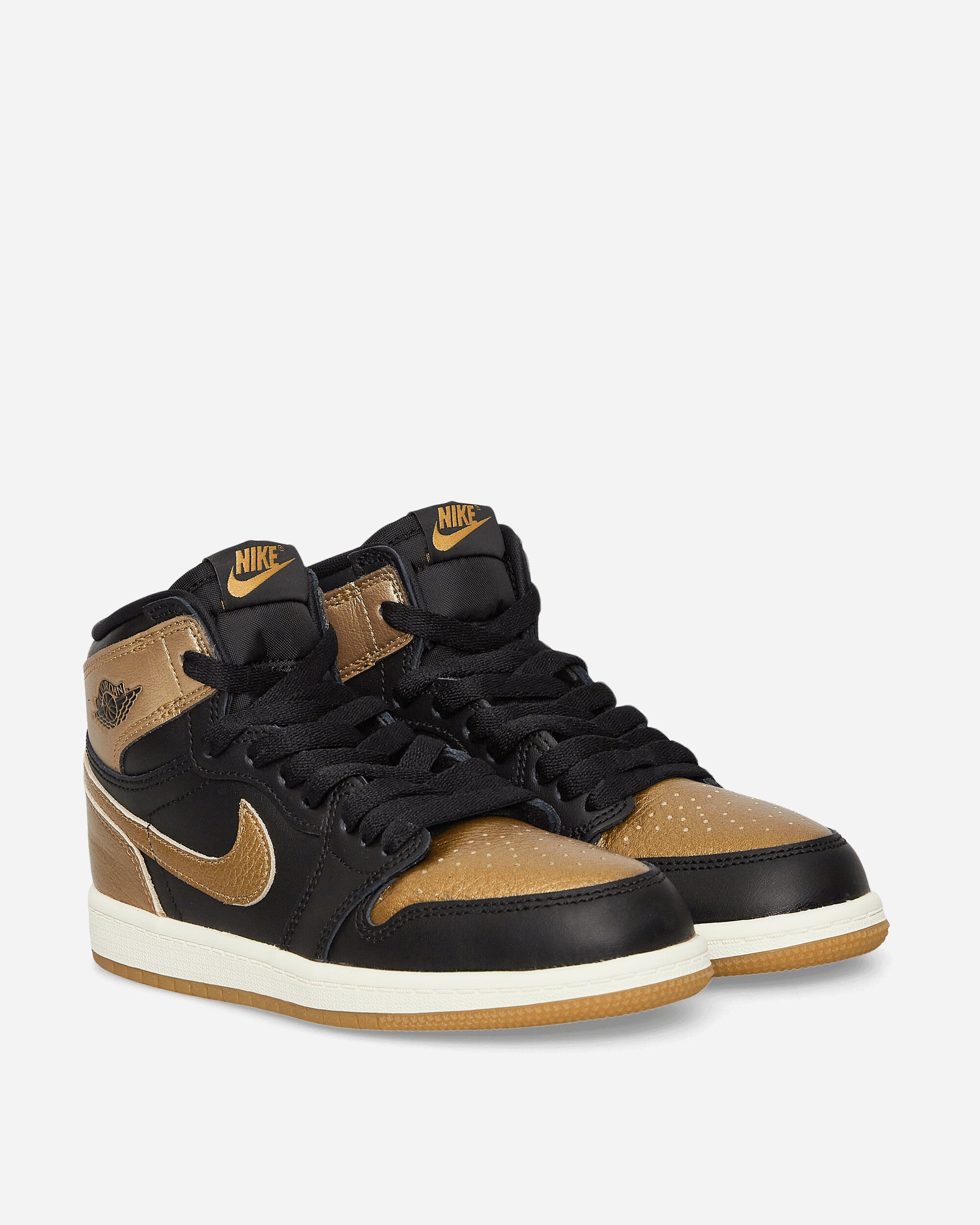 Nike Jordan Jordan 1 Retro High Og (Ps) Black/Metallic Gold Sneakers High FD1412-071