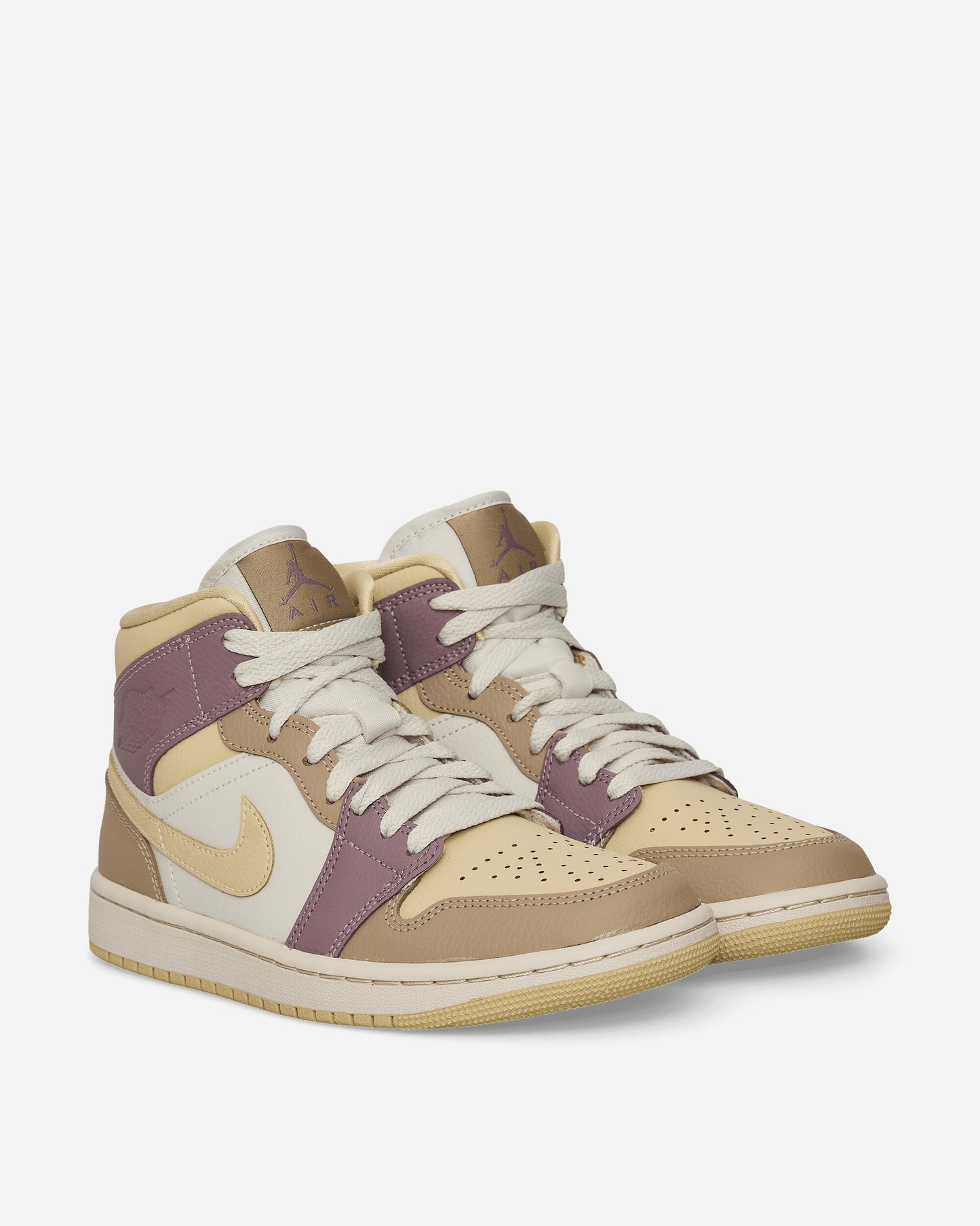 Nike Jordan Wmns Air Jordan 1 Mid Lt Orewood Brn/Team Gold Sneakers Low HV2370-100