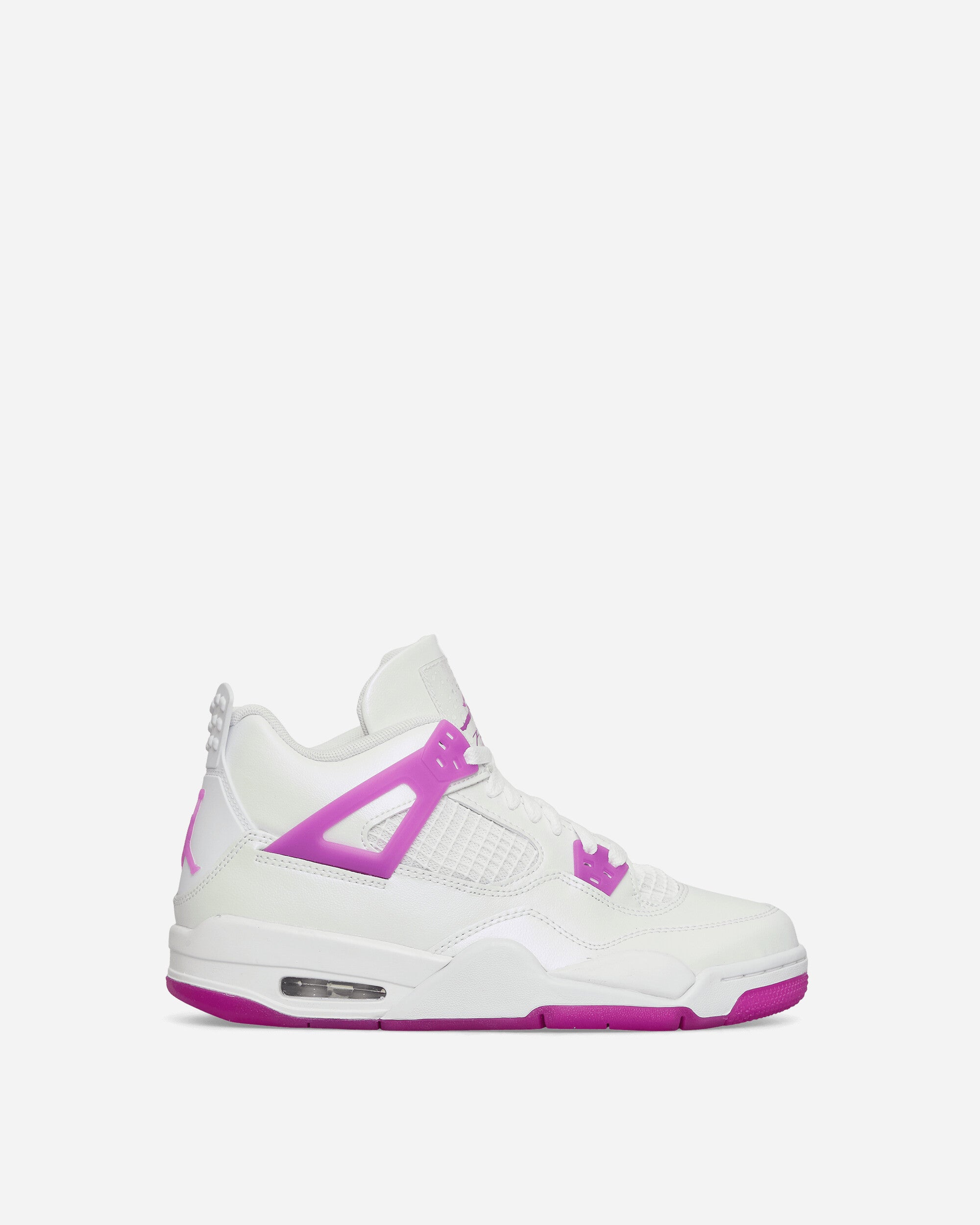 Air Jordan 4 Retro (GS) Sneakers White / Hyper Violet