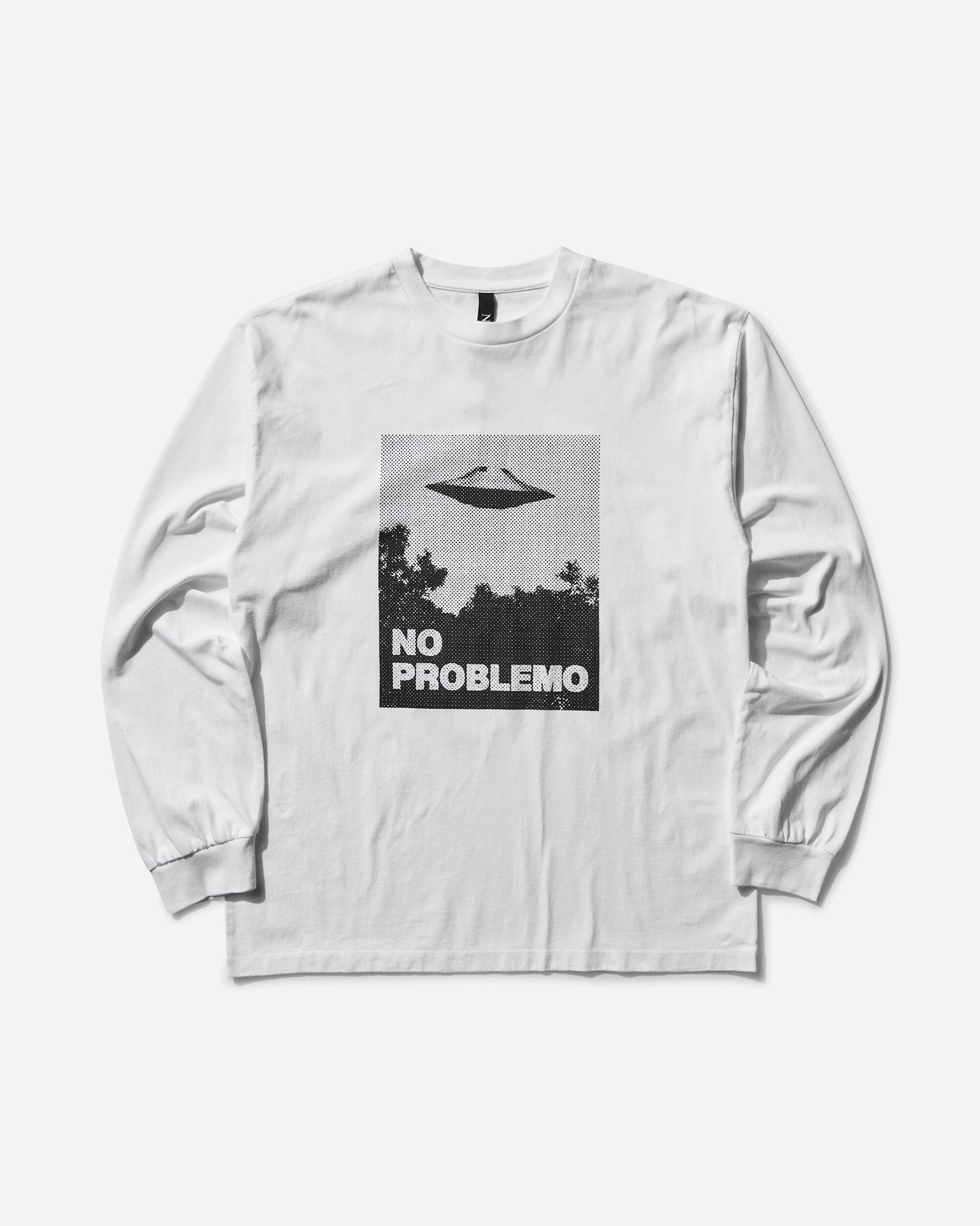 No Problemo Visitors Ls Tee White T-Shirts Longsleeve NP6002402 WHITE