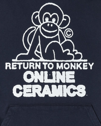 Online Ceramics Return To Monkey Navy Hoodie Navy Sweatshirts Hoodies MONKEYHOODIE NAVY