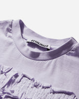 Ottolinger Wmns Distressed Otto Fitted T-Shirt Purple T-Shirts Shortsleeve 2215014014 PRP