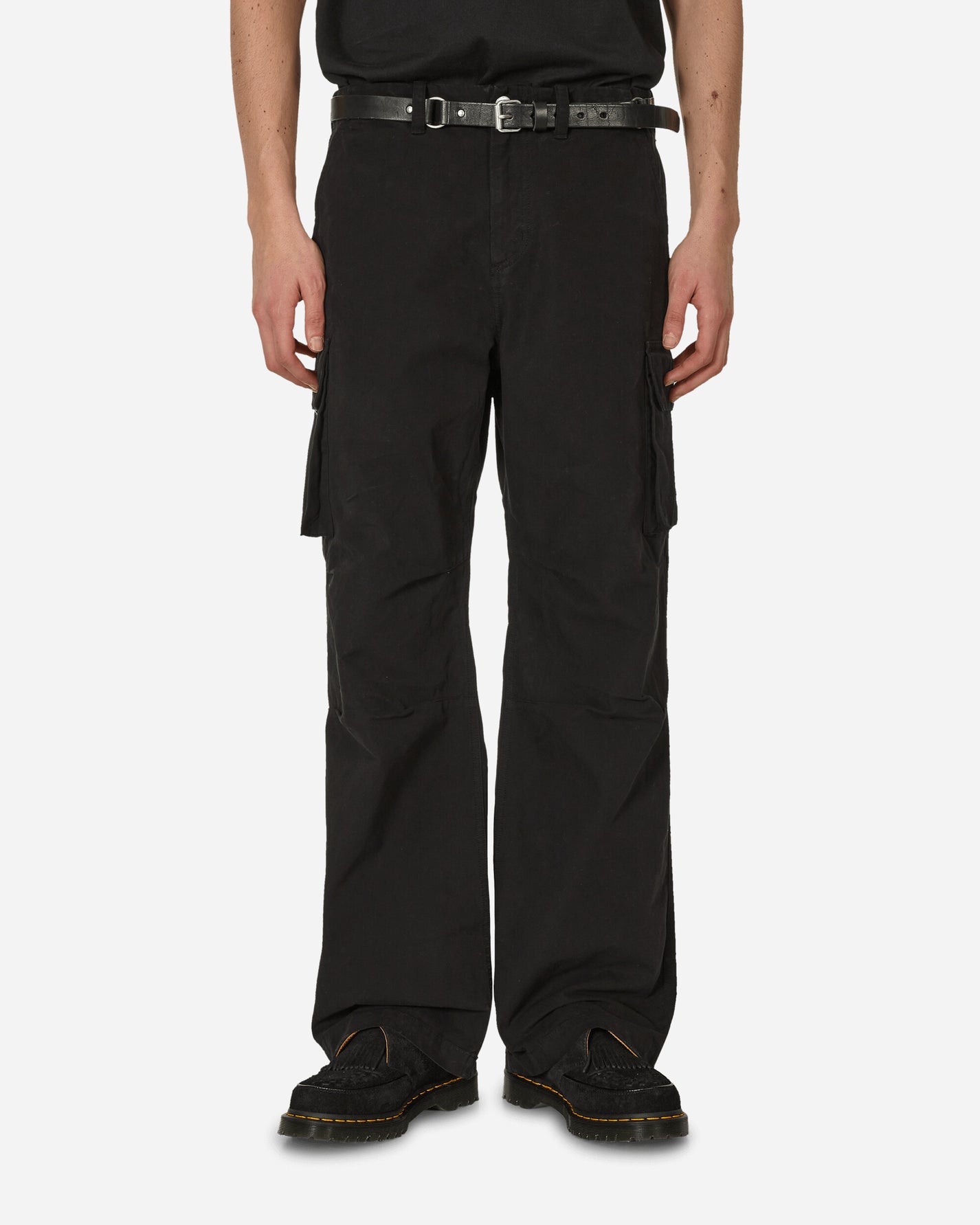 Our Legacy Mount Cargo Black Canvas Pants Cargo M4234MBC 001