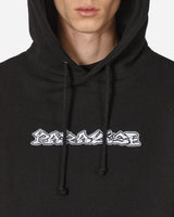 Paradis3 Dystopia Embroidered Hoody Black Sweatshirts Hoodies PADYSTHOOD 001