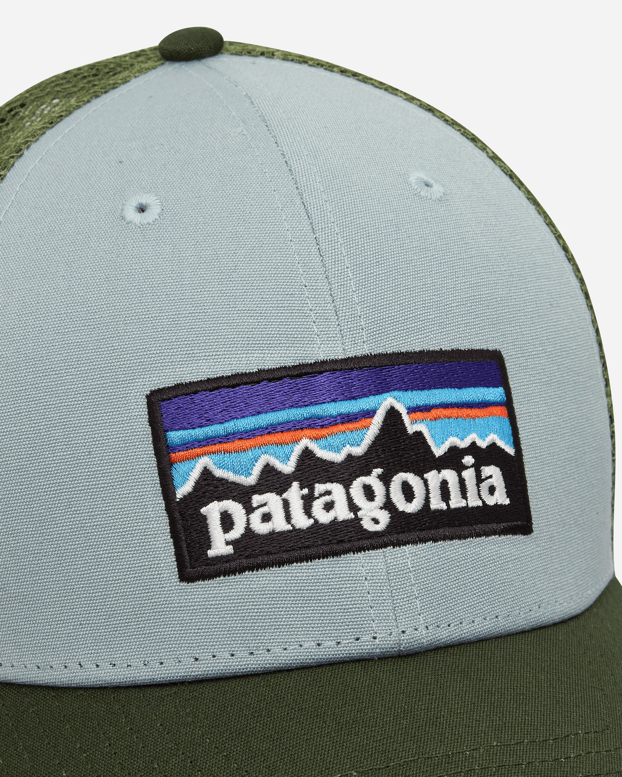 Patagonia P-6 Logo Lopro Trucker Hat Thermal Blue Hats Caps 38283 TMBL