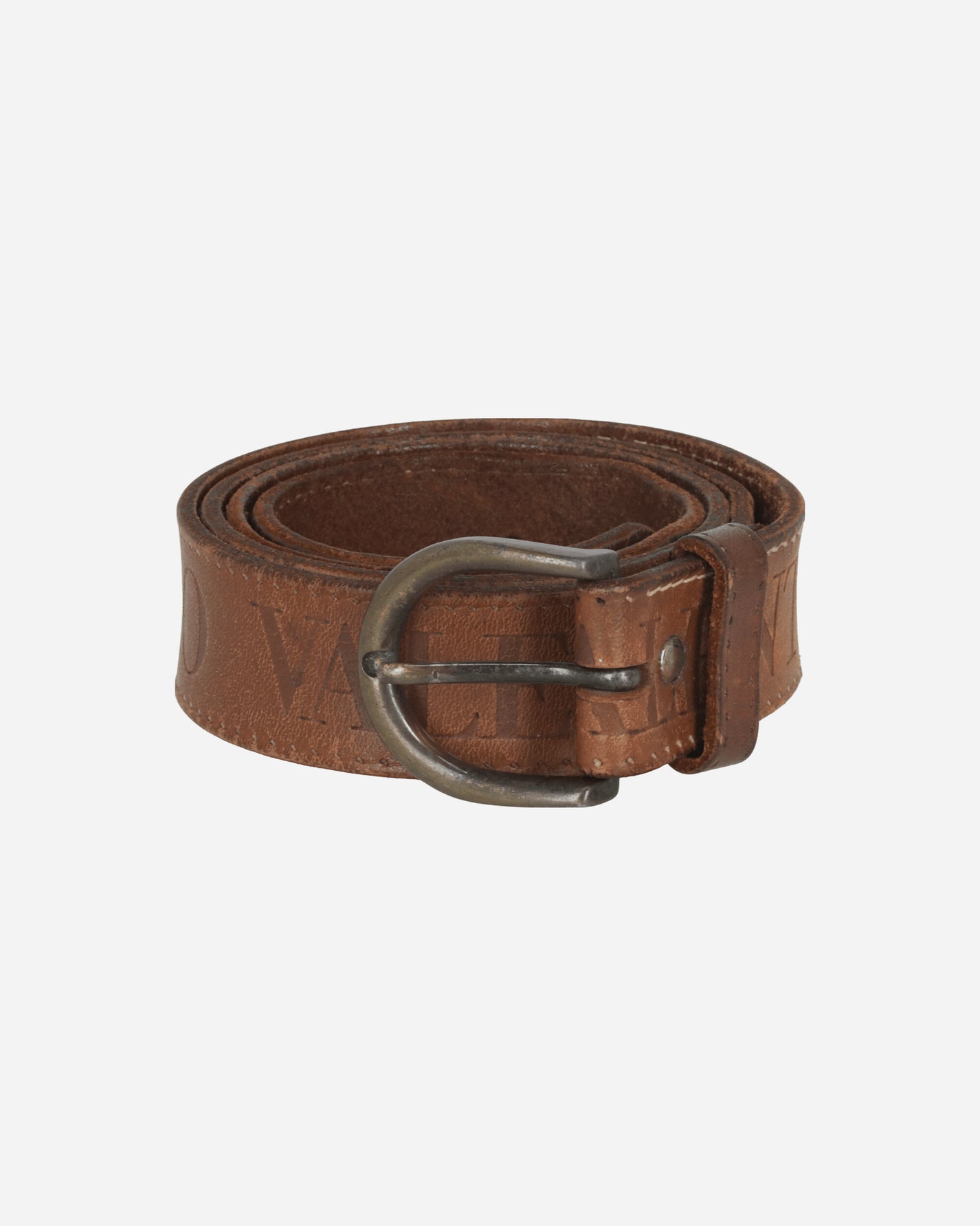 Pezze Vintage Valentino Leather Brown Belt Brown Belts Belt 67241 1